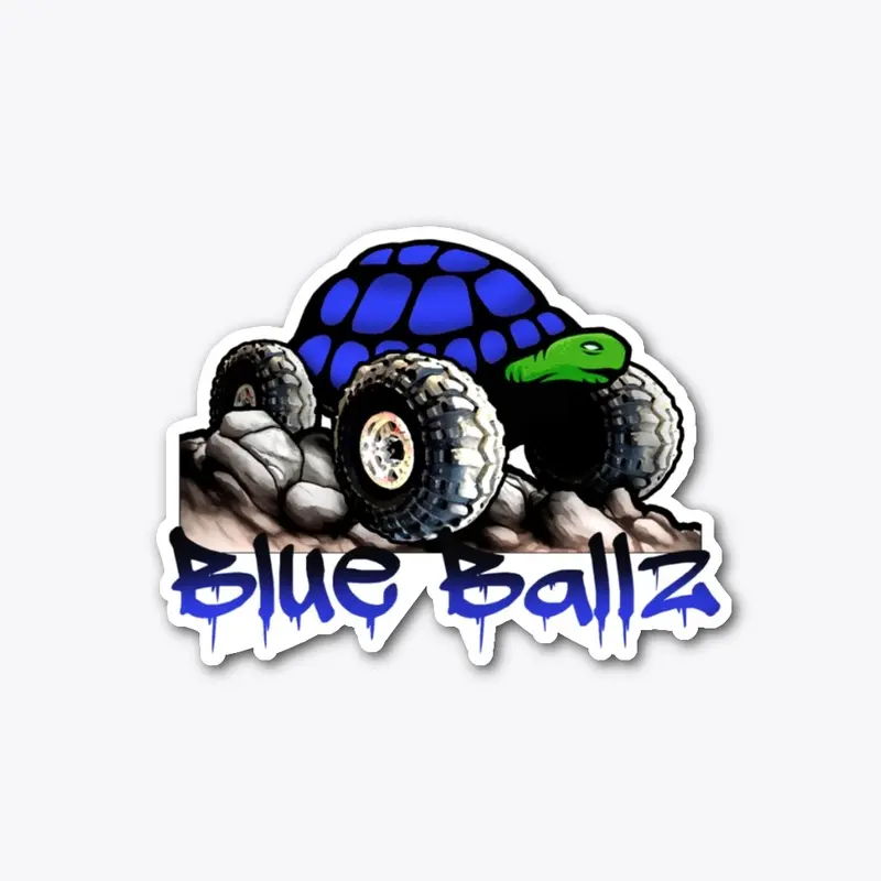 "Blue Ballz" the Rock Crawling Turtle!